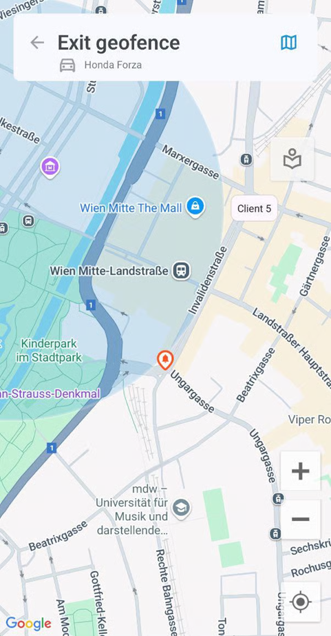 Event map