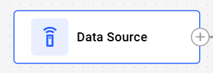 Data source node in the flow workspace